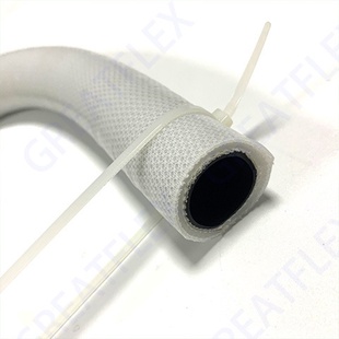 格雷特白色FV30抗高压耐溶剂氟橡胶钢丝软管供应商