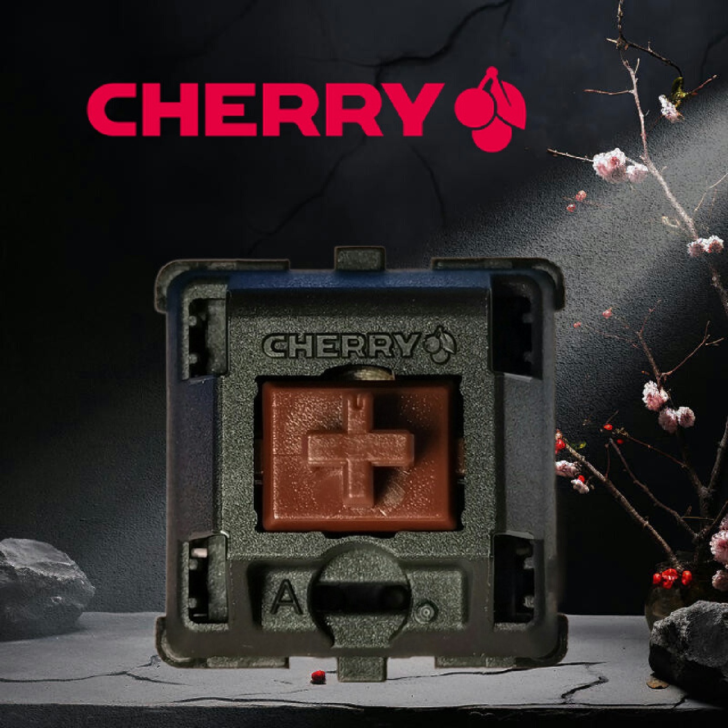 MX1A-G1NW樱桃CHERRY5脚茶轴轴体开关KeyswitchBrown5Pin800个
