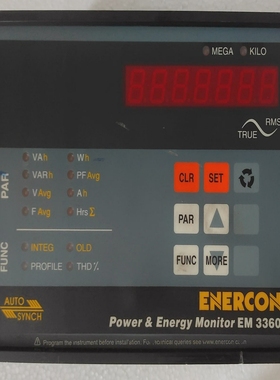 Conzerv/EnerconEM3360Power&EnergyMonitor