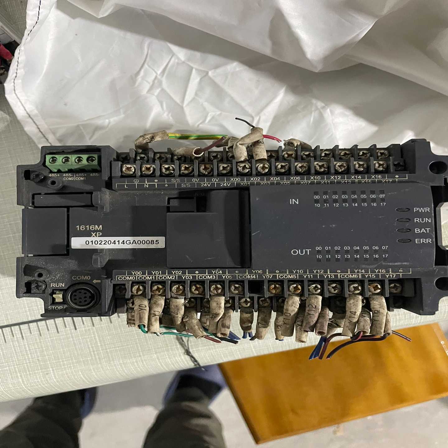 议价汇川PLC,H2U-1616MTD-XP,实物拍摄,功能正常现货/维修