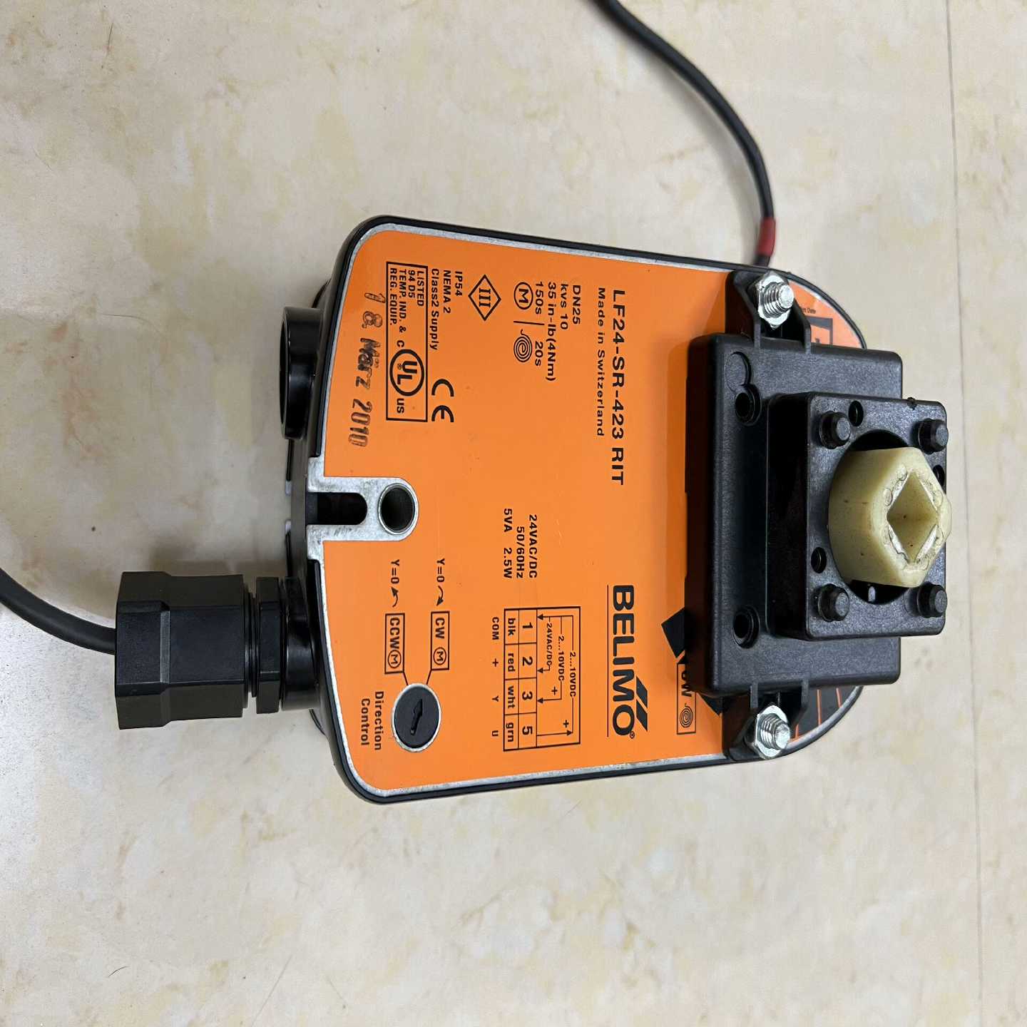 清仓处理！搏力谋电动风阀执行器LF24-SR-423RI--议价商品