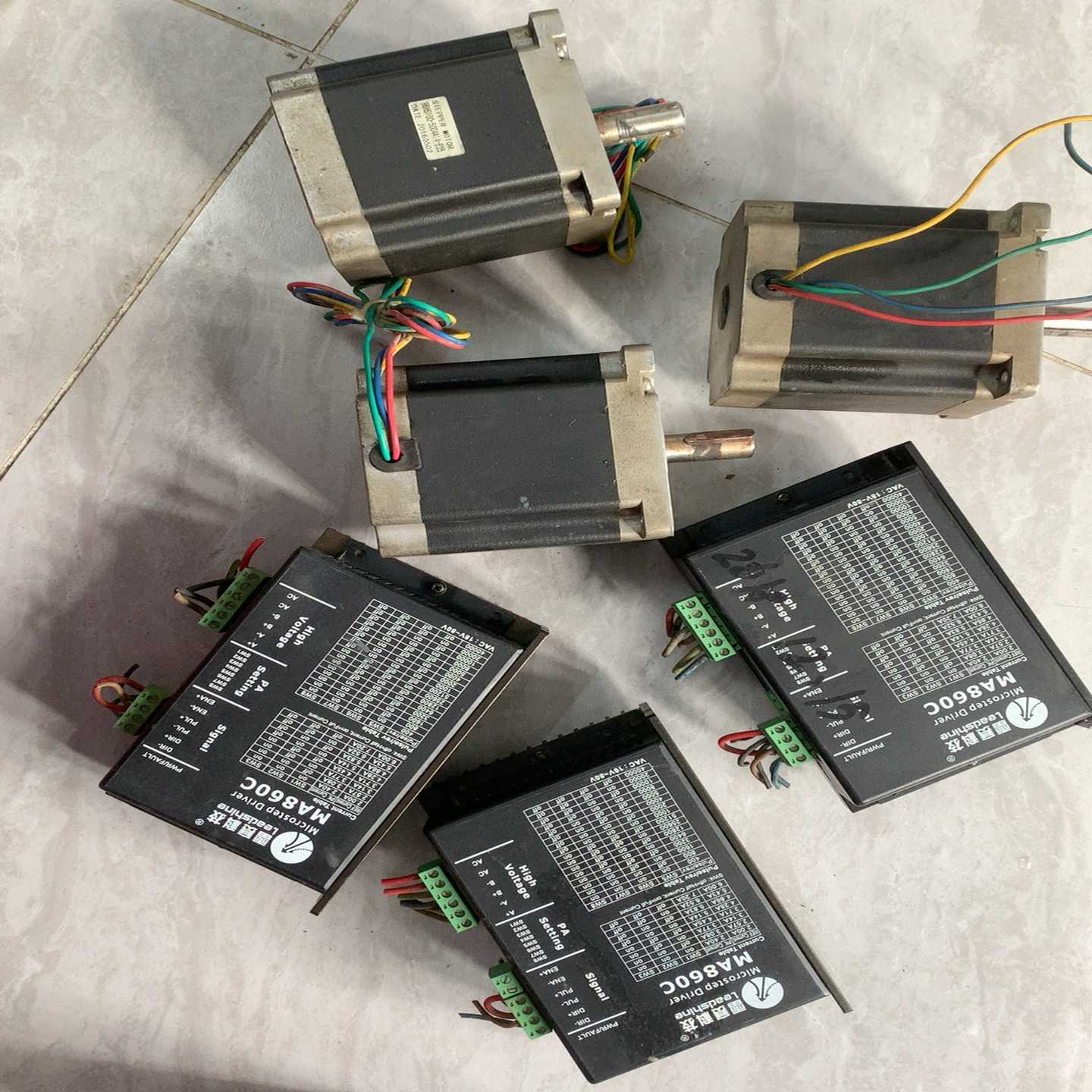 议价雷赛8M6开环步进电机套装，驱动DMA860C，电机86HS1现货/维修