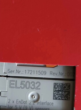 倍福模块EL5032  EL3751询价