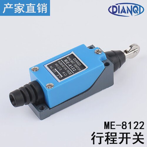 行程开关ME-8122数控机床竖装滚轮防水小型机械触碰微动限位开关