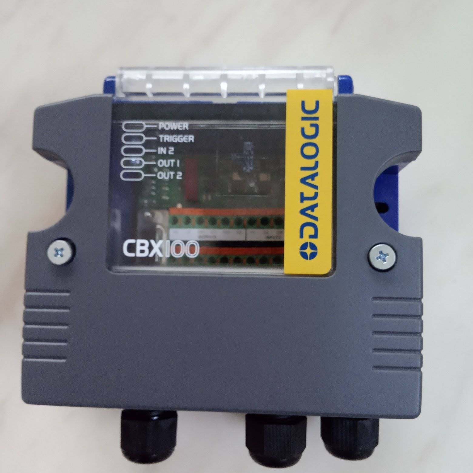 配件得利捷CBX100接线盒子IO信号转换器 中继盒子议价