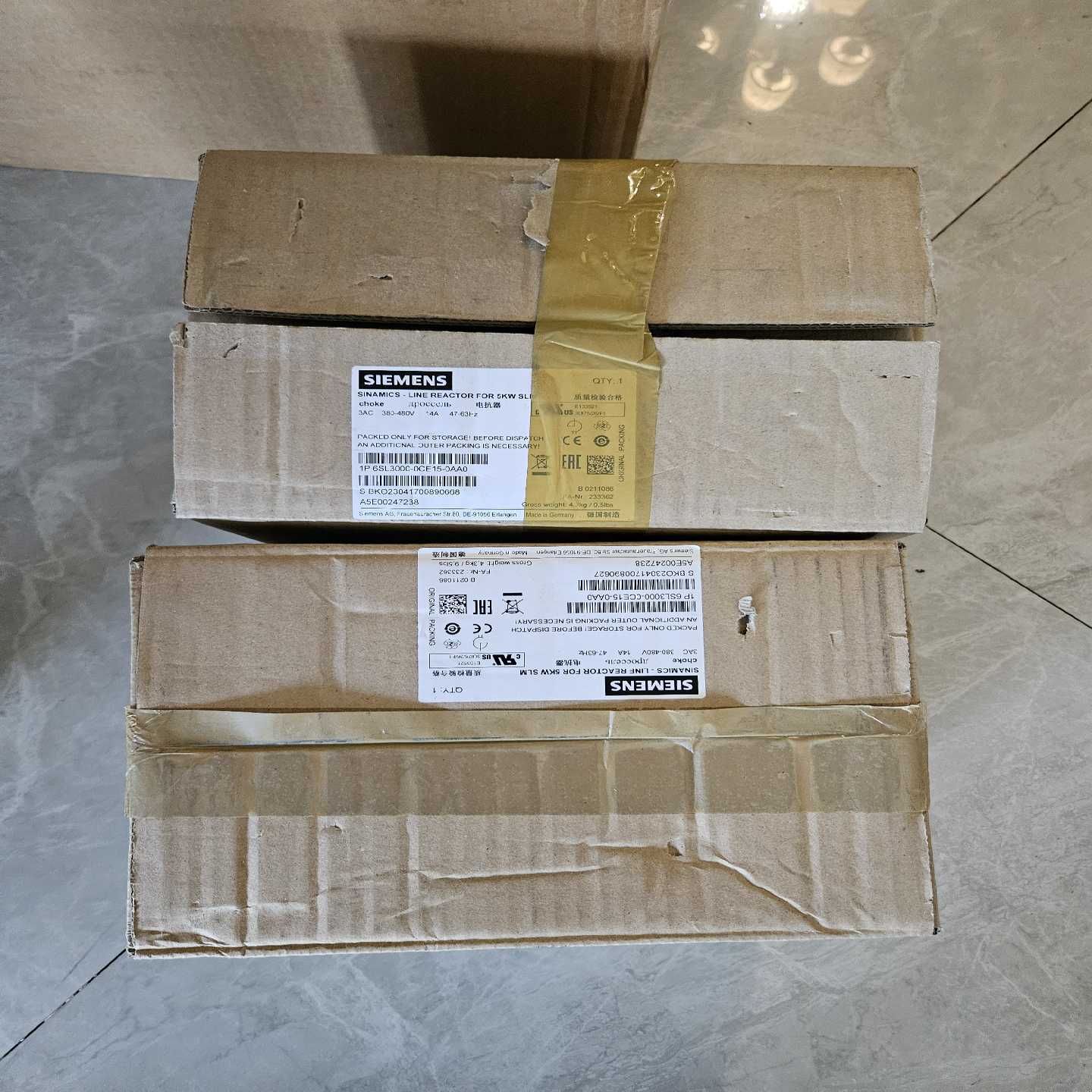 6SL3000-0CE15-0AA0，开封，附件齐全，库询价