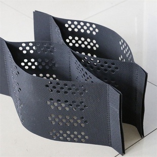 蜂巢土工格室路基加固护坡网格HDPE片材带排水孔土工格栅稳固河床