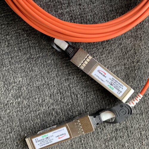 10gsfp有源光缆万兆光模块一体线直连线aoc线光缆—议价