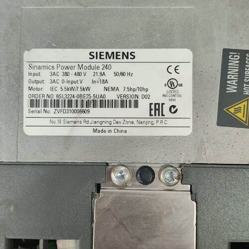 议价CU250S2USS控制单元POWERModu议价