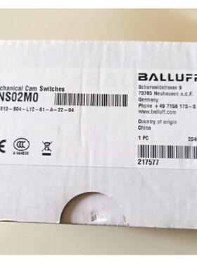 寻IBALLUFF巴鲁夫限位开关BNS01E6BNS813D04L12621204