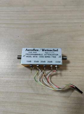 5873A Wechel衰减器DC-4GHz0-70dBSMA射频程控步进衰减器
