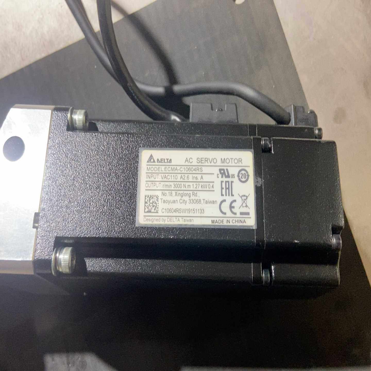 【议价】Deta/台达伺服电机ECMA-C10604RS自动化适用