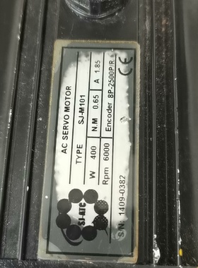 圣洁电机SJM101400W065NM185A-议价