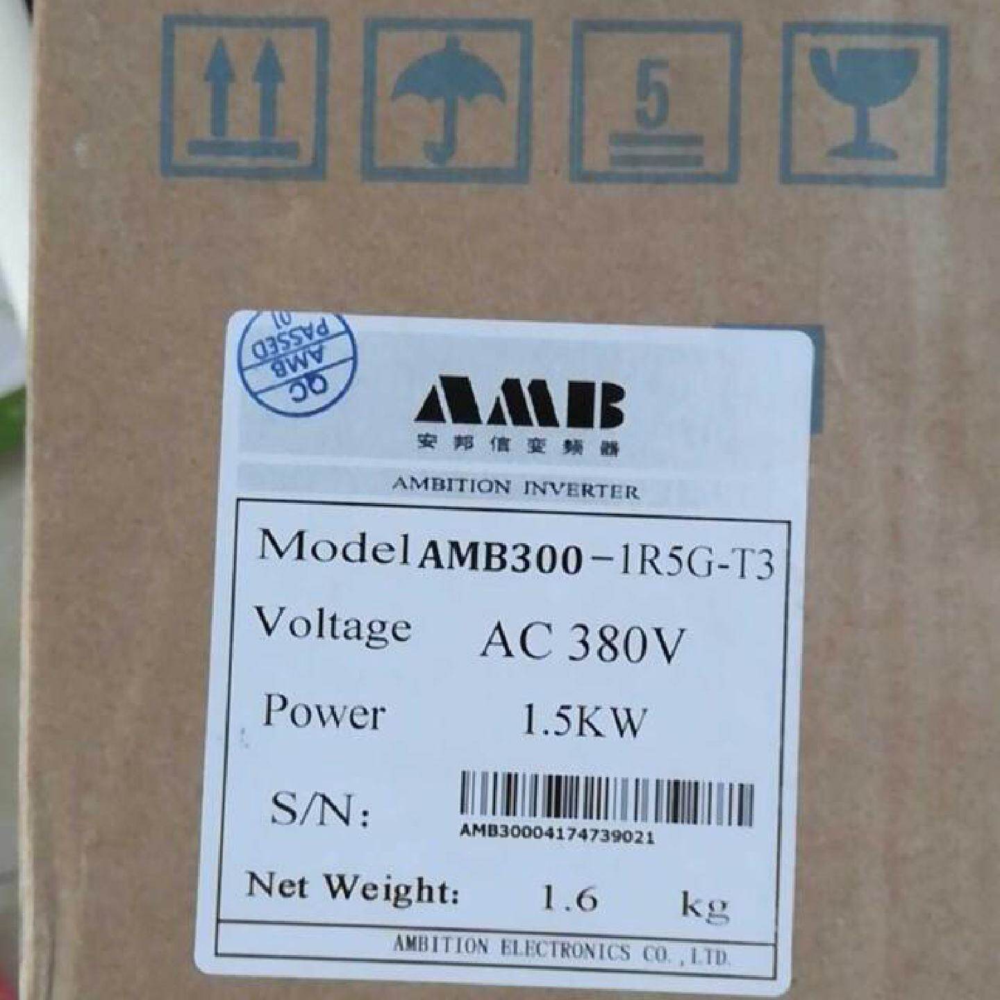 议价安邦变频器AMB3001R5GT3三相380V原装1.5KW开环矢量控制正品