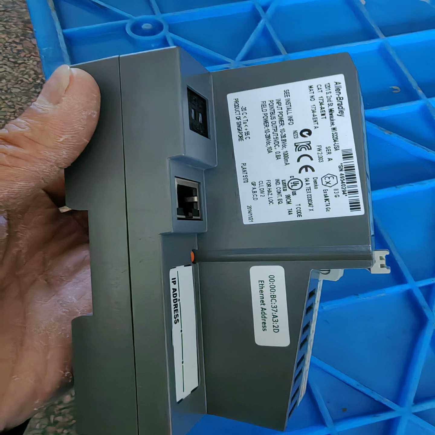 全新带包装AB模块control，1734-ACNR{议价}