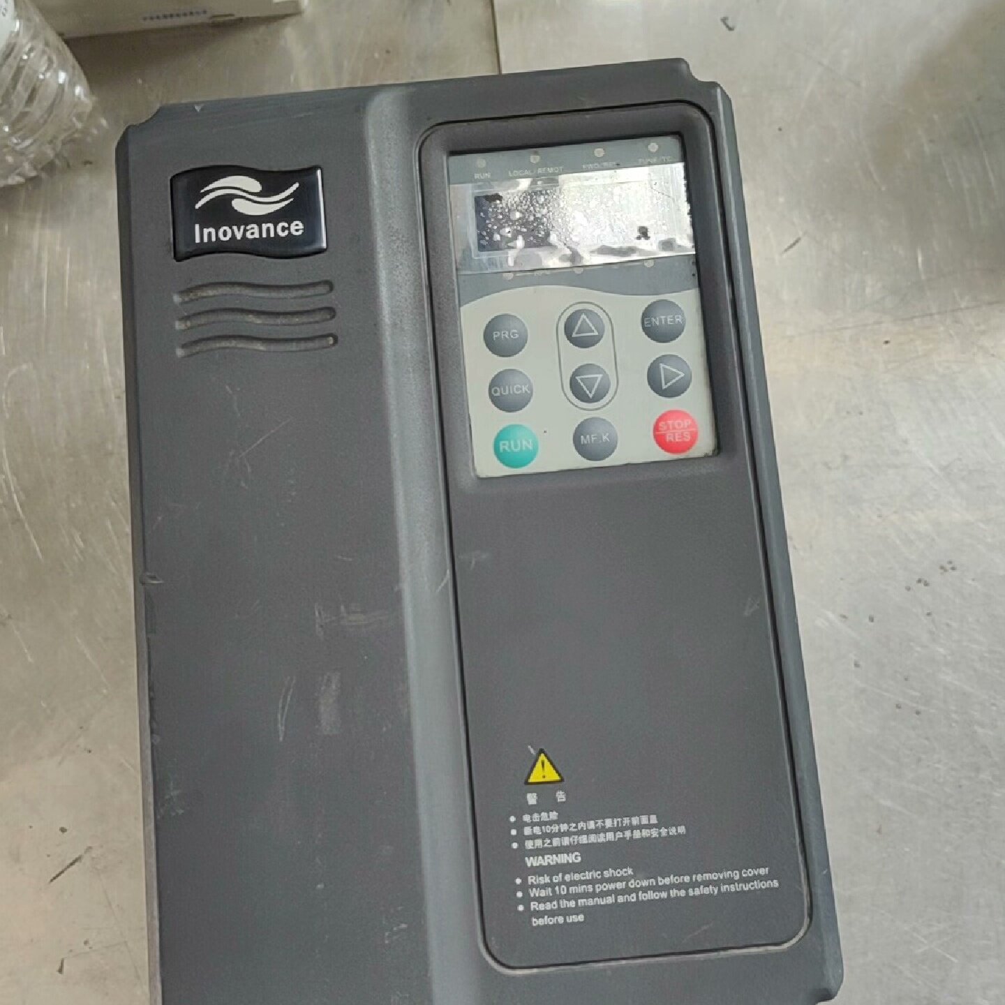 汇川变频器 MD320NT3.7GB 3.7KW  实物如图&mdash;议价