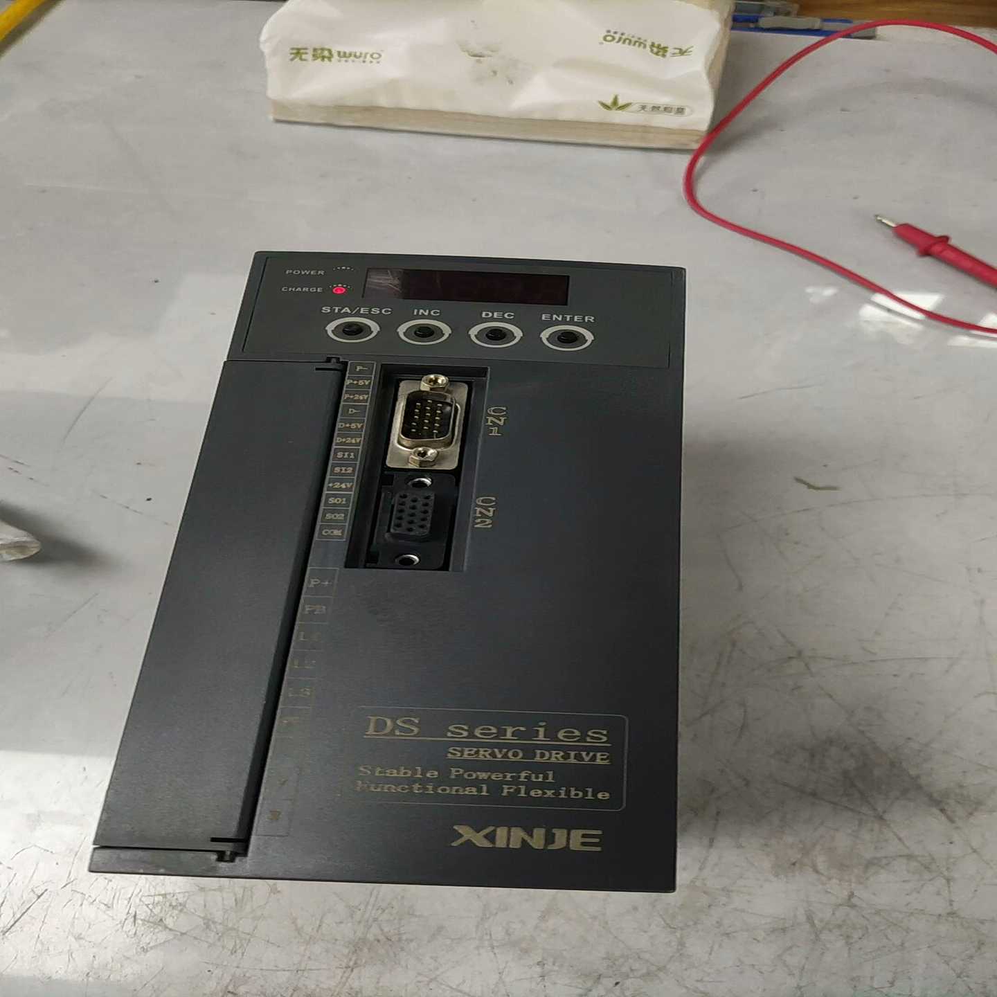 信捷伺服驱动器，DS2-21P5-A，成色如图，询价