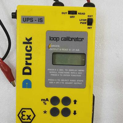 DRUCK UPSIS LOOP CALIBRATOR  FOR PARTS BATTERY NOT WORKING