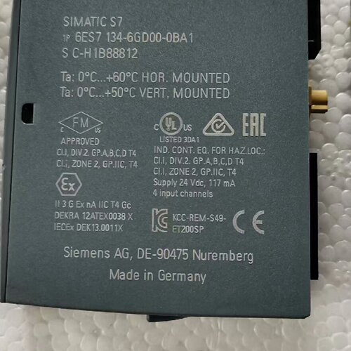 询-S7模拟量输入模块型号6ES71346GD00