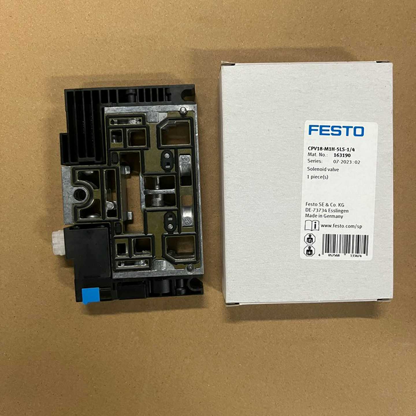 FESTO/费斯托电磁阀CPV18-M1H-5LS-1/4现