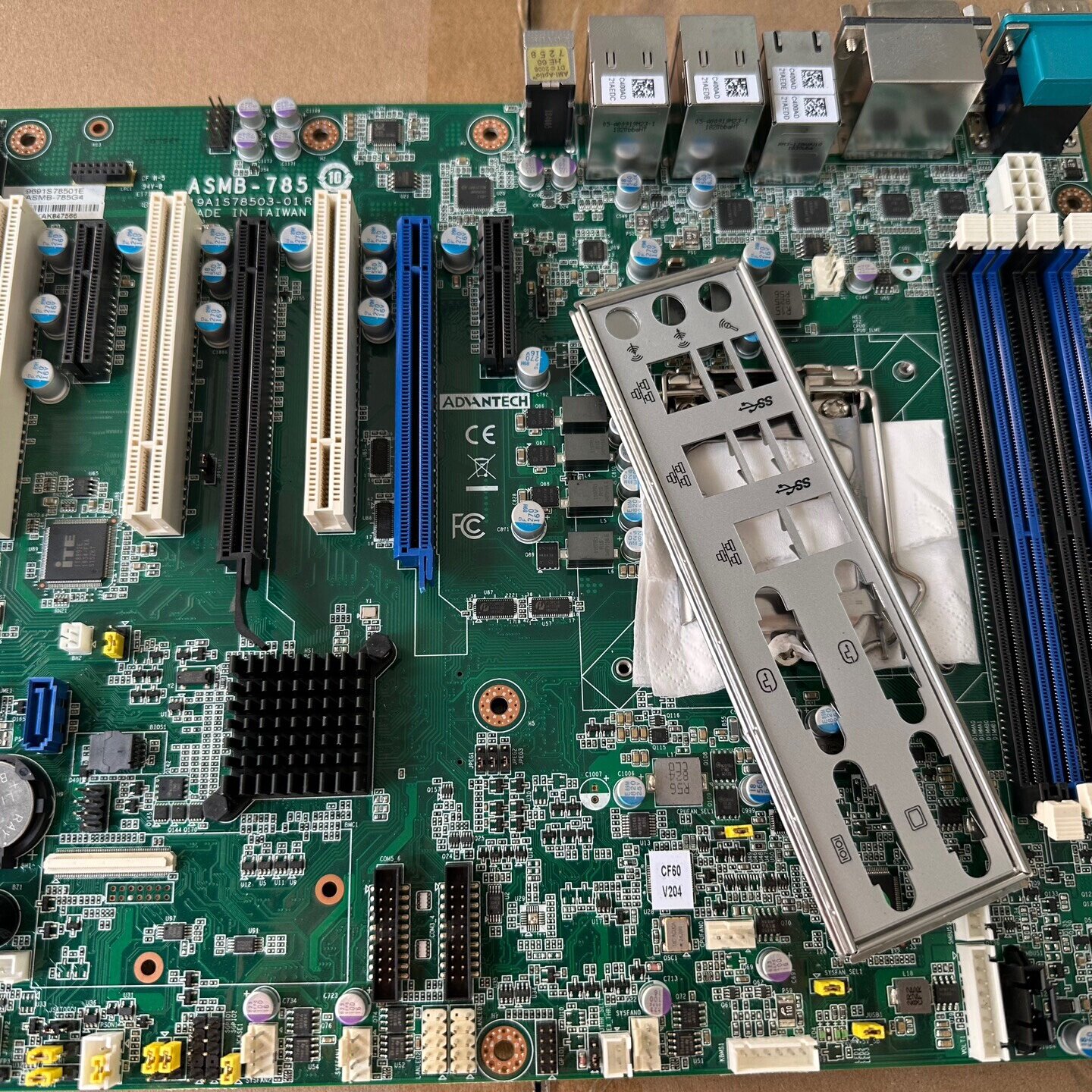 研华ASMB785G4工控机主板测成色新—议价