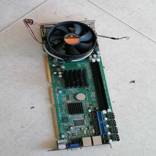 工控机卡SCC30989带CPU  内存  正常使用！~询价