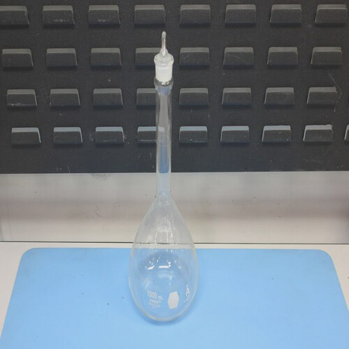 KimbleKimax28017ClassA100mLGlassVolumetricFlaskWith