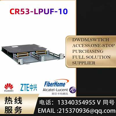 华为NE40E  CR53-LPUF-10,灵活插卡线路处理