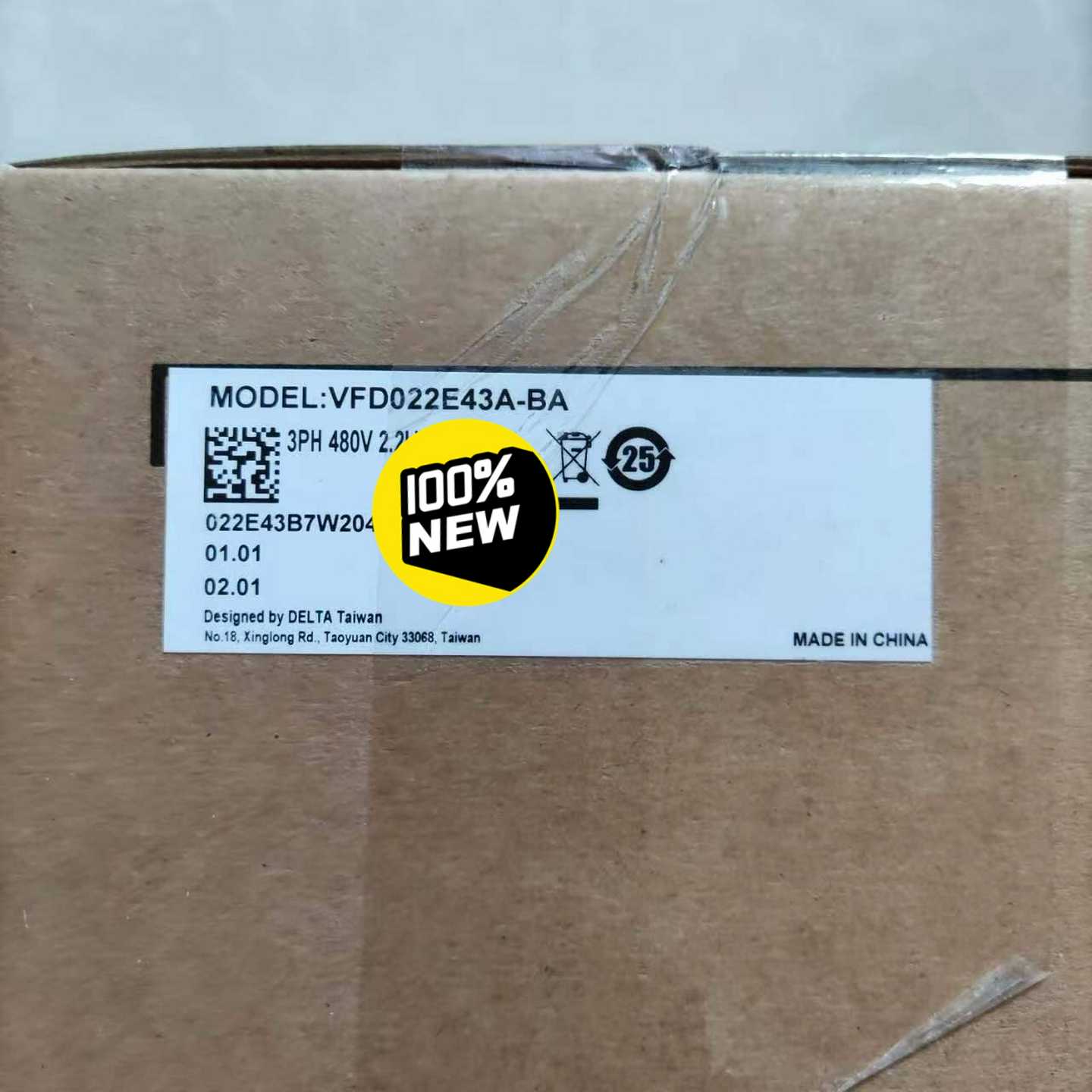 台达VFD022E43A-BA原装2.2KW变频器现货