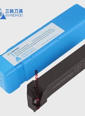 三韩刀杆切槽刀杆SGBAR2020K222525M22立装切槽刀装GBA43R三角型