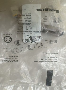 全新ESCHA工业以太网连接器WASCSY4S80329议价
