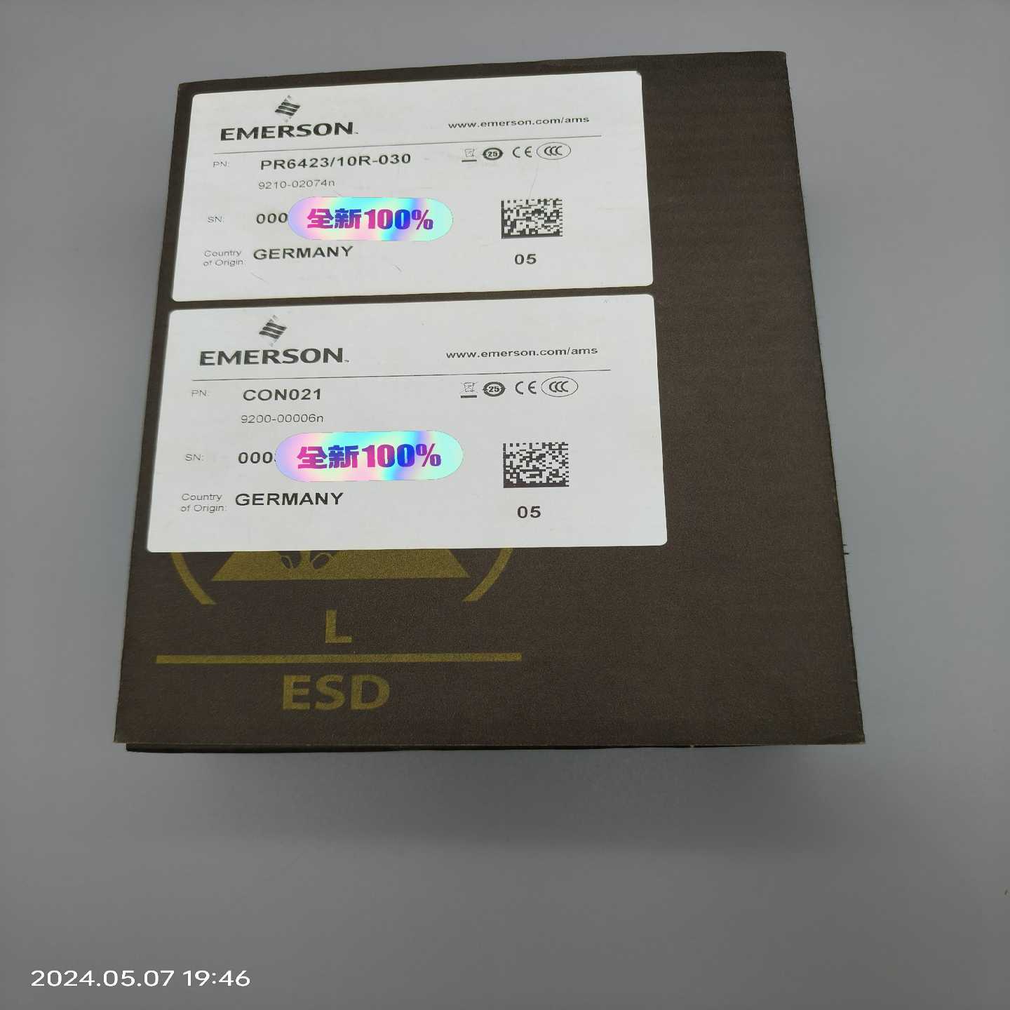 艾默生PR6423/10R-030CON021--议价商品