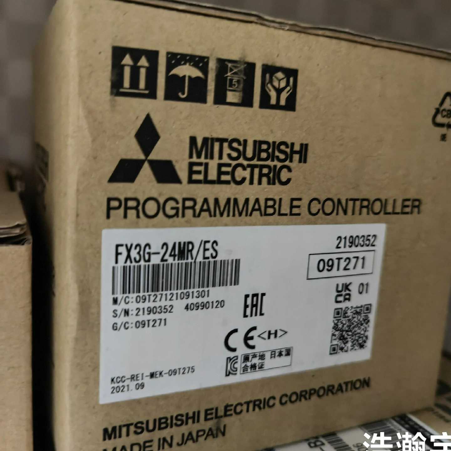 全新三菱PLCFX3G-1424MRMT/ES-A，原--议价商品