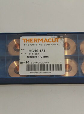 Thermacut HG10.151 Nozzle 10mm 8 Pcs