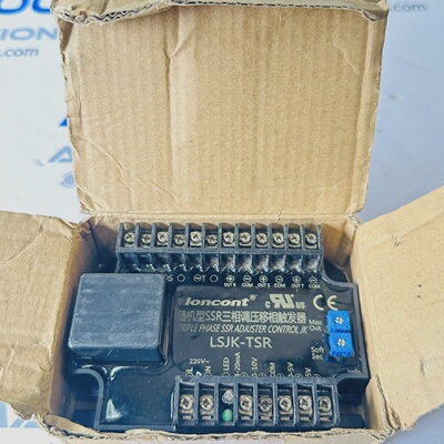 1Pc LONCONT LSJKTSR TRIPLE PHASE SSR ADJUSTER CONTROL NEW IN