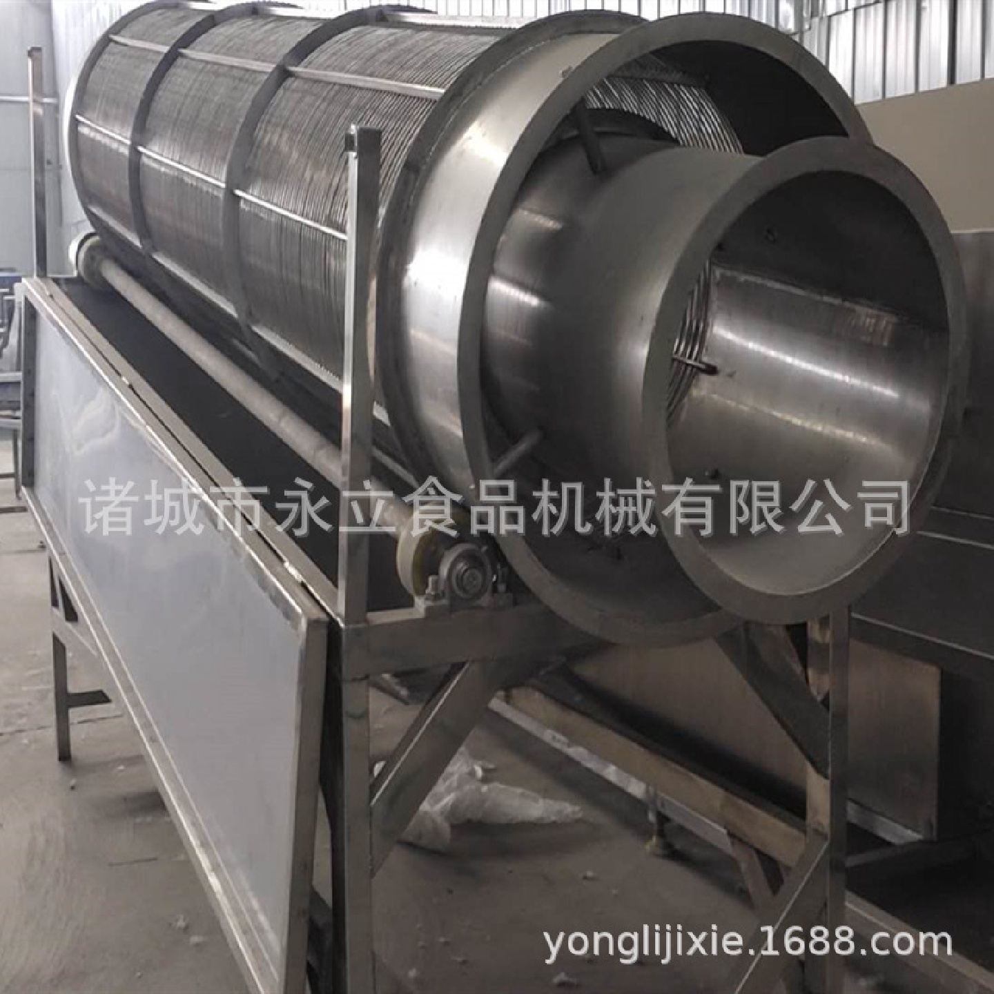 大型龙虾加工厂设备库虾滚筒分类机活虾全自动直条式分级流水线