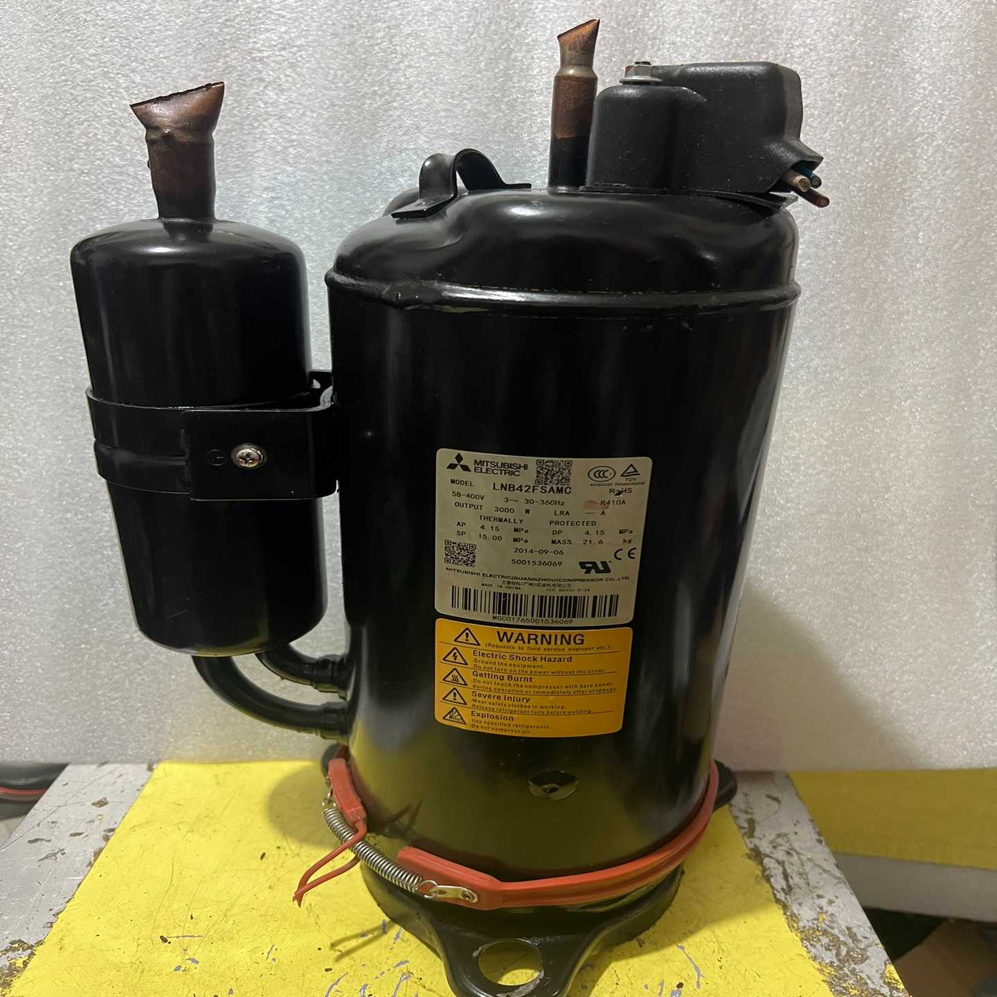 三菱变频压缩机LNB42FSAMC58-400V3000--议价商品