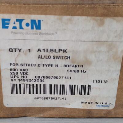 EATON A1L5LPK ALARM LOCKOUT SWITCH FOR SERIES C TYPE N  BREA