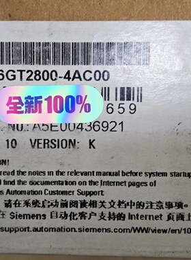 西门子6GT28004AC00全新原装正品-议价