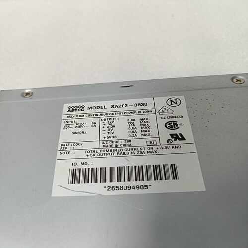 咨询-工控机电源型号SA202-3530电源200W电源