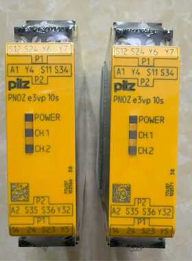 询价~皮尔兹PNOZ e3vp 10s安全继电器，24VDC，