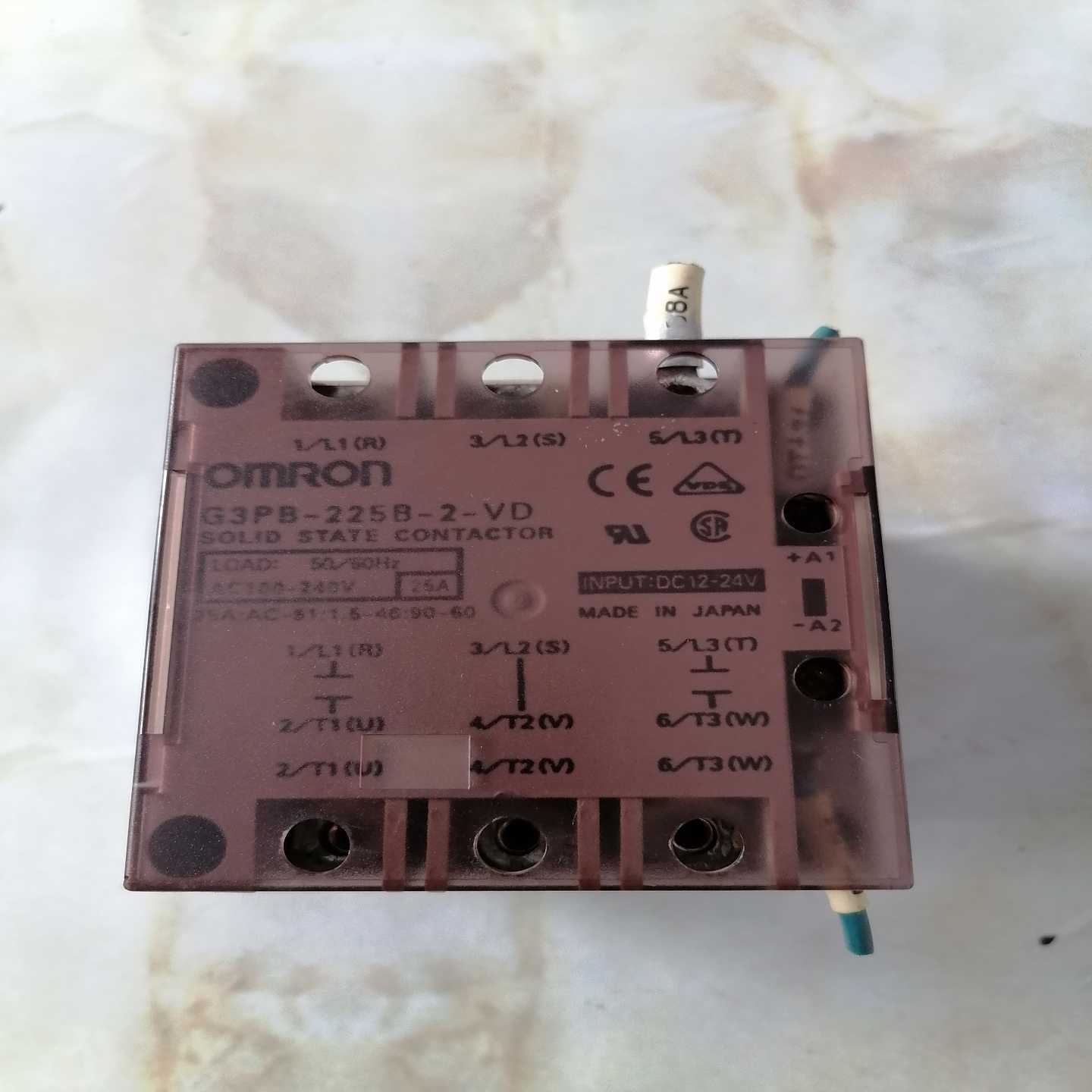 议价欧姆龙固态继电器G3PB-225B-2-VD拆机