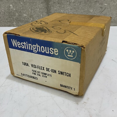 WESTINGHOUSE 177C880G23 VISIFLEW DEION SWITCH FUSE KIT COMPL