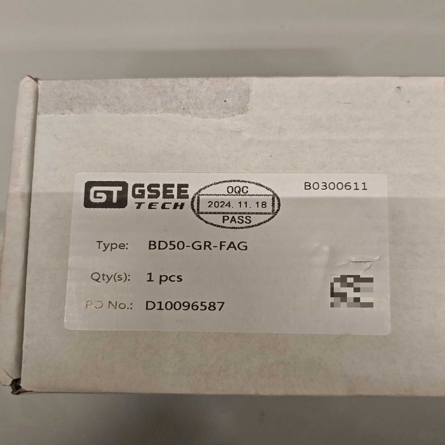 GSEETECH吉诺BD50-GR-FAG拾取指示灯-议价