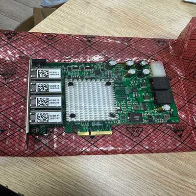 4口POE视觉采集卡pciex41GQuad-Por(亚飞商行）