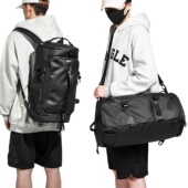 摩登中性风防水旅行包双肩运动登山包适用户外骑行28x28x51cm出差