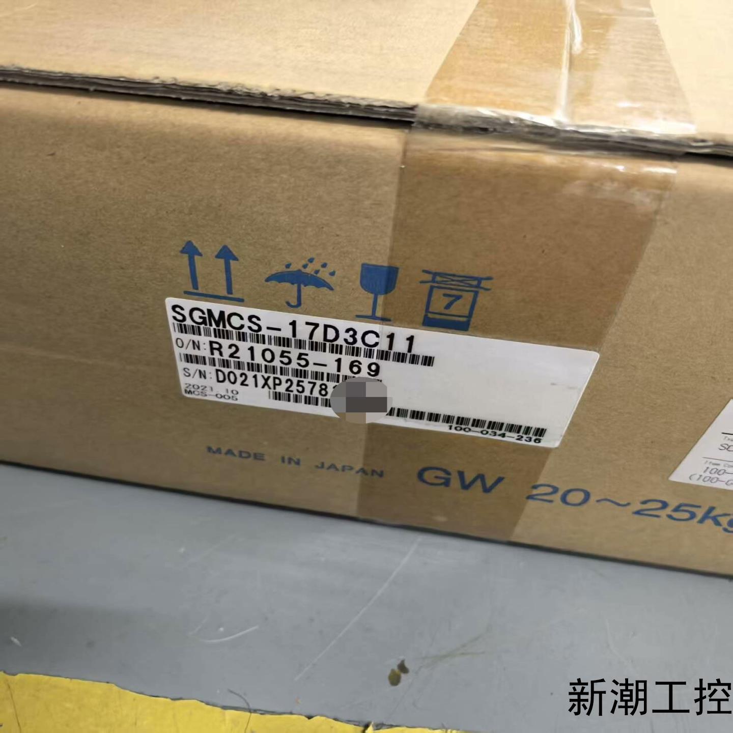 安川电机SGMCS-17D3C11  全新原装正品盒码一致议价商品