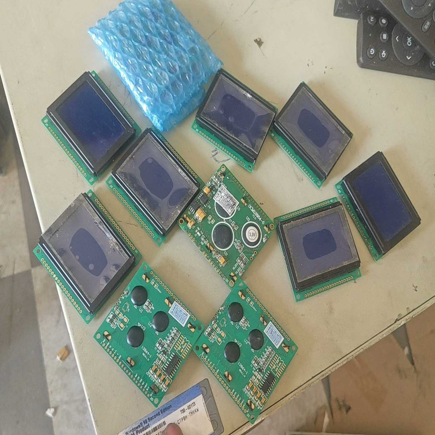 金鹏OCM12864-5V1.0显示屏1个，12864-1--议价商品