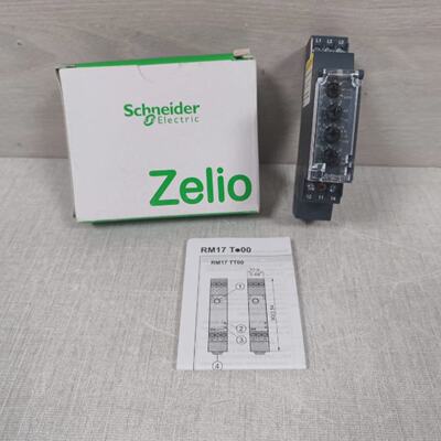 ZELIO SCHNEIDER ELECTRIC RM17TE00 MULTIFUNCTION CONTROL RELA