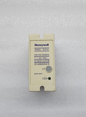 HONEYWELL R4343 E1014 FLAMMENRELAIS 230VAC R4343E1014